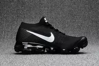 femmes nike air vapormax flyknit moc flyknit black white